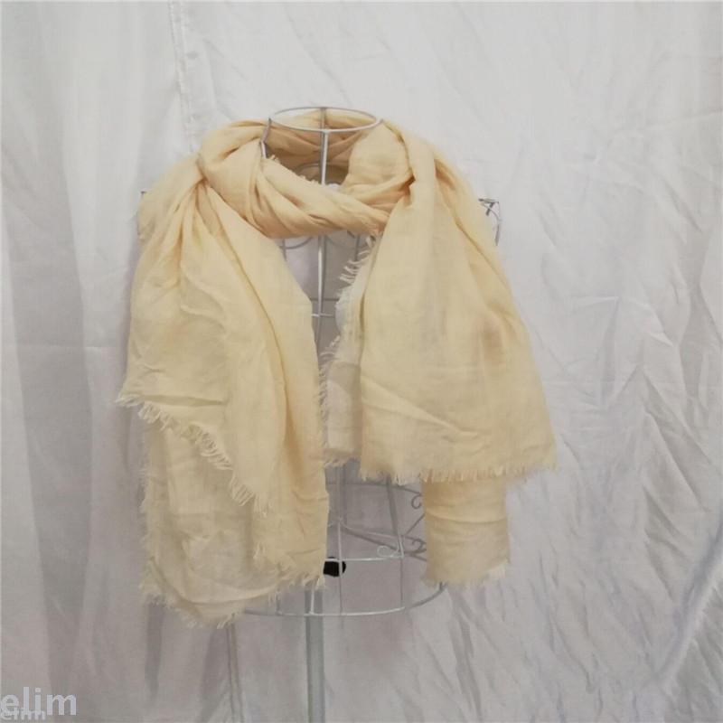 New TR cotton tassel scarf style versatile monochrome shawl batch
