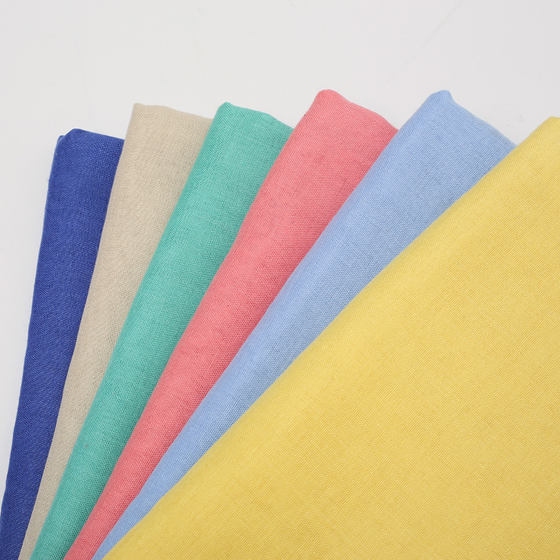 Exclusive for Cross-Border Foreign Trade Cotton and Linen Fashion Women Scarf Shawl Solid Color Tr Cotton Women Scarf Jm101