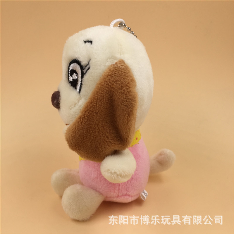 Paula embroidery of the big eye dog plush pendant key chain scarf animal wedding gifts custom wholesale