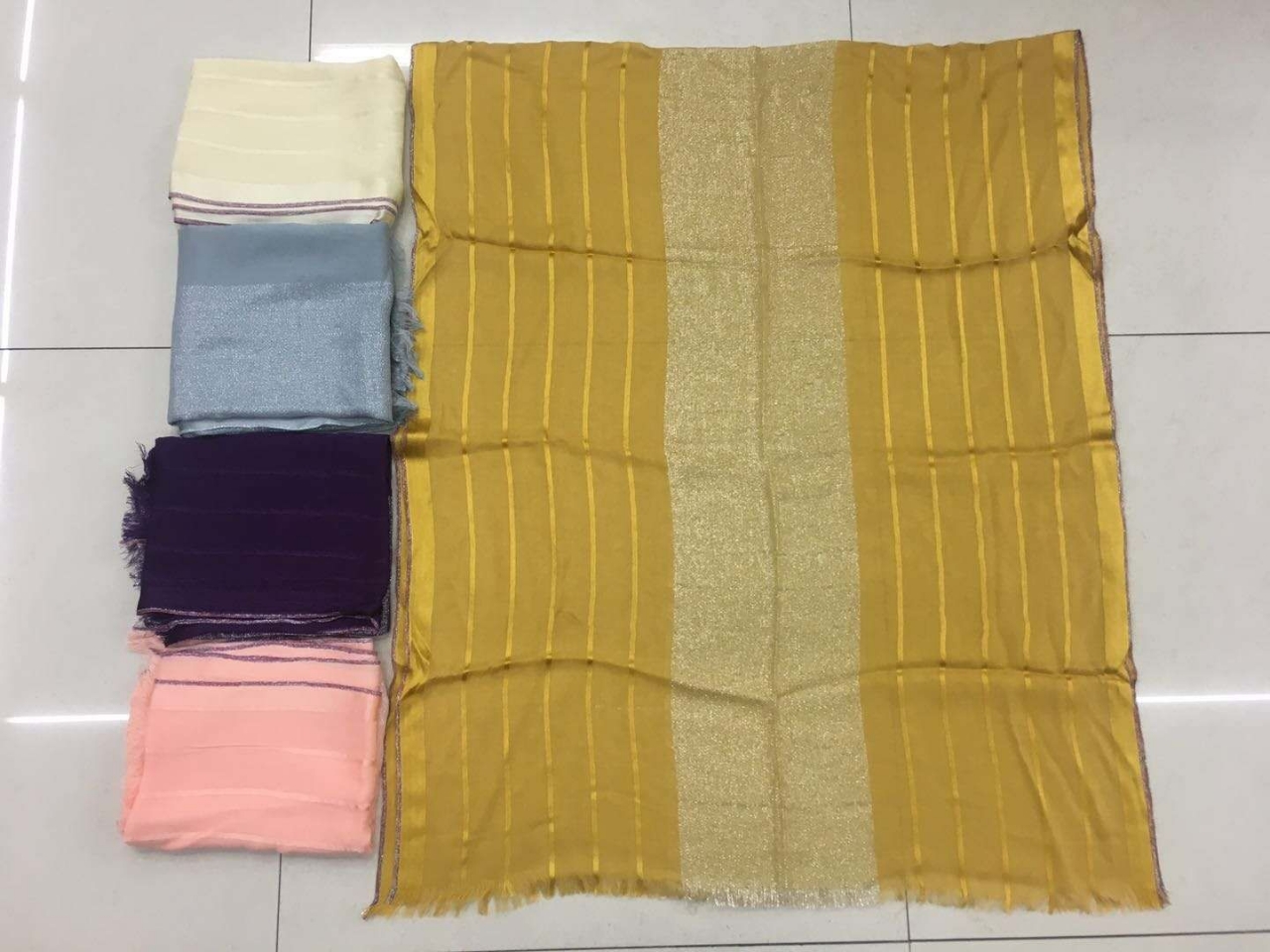 Rayon: Yarn-Dyed Scarf