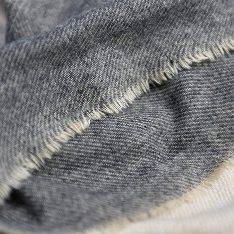 New Autumn and Winter Super Soft Yarn-Dyed Brushed Gradient Cashmere-like Mid-Length Scarf Women&#039;s European and American Shawl Warm Scarf