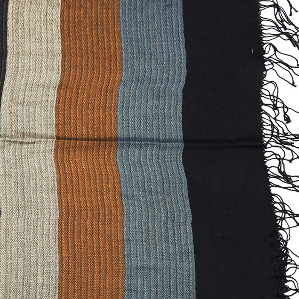 2021 Men&#039;s New Yarn-Dyed Rayon Men&#039;s Scarf Export Striped Double-Sided Tassel Brand Scarf Wholesale