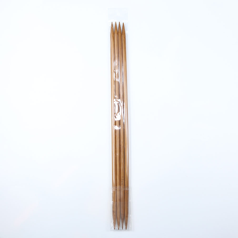 Knitting Tools Double-Pointed Carbonized Bamboo Needle 18-Piece 72 Colored Pencils Sweater Needle Stick Needle Knitting Scarf Hat Sweater Needle Set