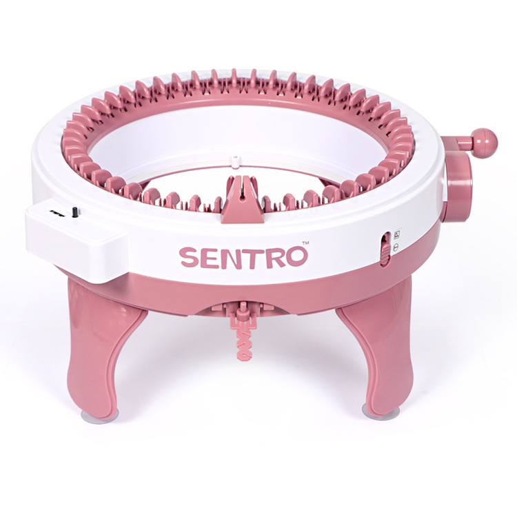 Oversized 48-Pin DIY Flat Knitting Machine Hand-Woven Wool Weaving Machine Girl Scarf Hat Play House Interactive Toy