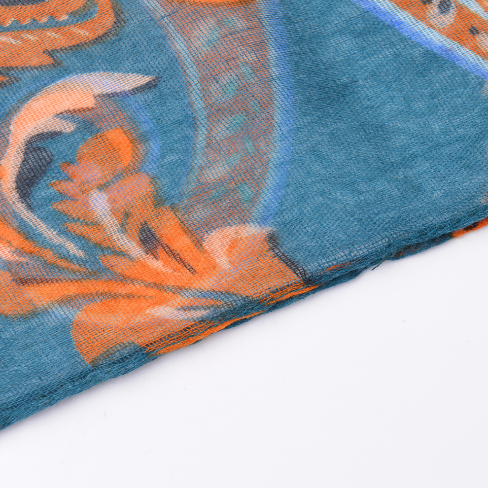 2021 New Voile Cashew Print Spring and Summer Leisure Women Scarf Shawl Bandana Factory Direct Sales Spot