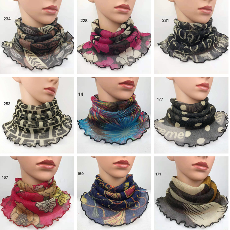  Sun Protection Veil Mask Female Neck Protection Bandana Multi-Functional Pullover Scarf Clearance Stall Voile Scarf