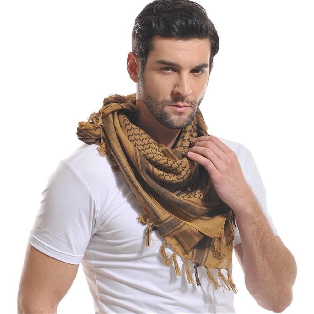 Thickened Breathable and Windproof Tactical Headscarf Military Fans Camouflage Shawl Outdoor Scarf Winter Muslim Scarf