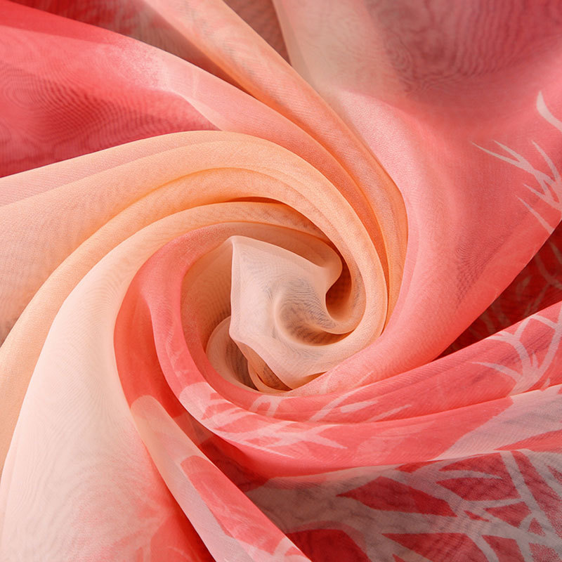 2021 Spring and Summer Seaside Imitation Beach Yourou Yarn Scarf Women&#039;s New Travel Vacation Sun Protection Scarves Women&#039;s Printing