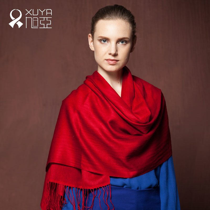 Xuya Scarf Women&#039;s Autumn and Winter Scarf Shawl Dual-Use Women&#039;s Spring and Autumn Thin Fashion Warm Cashmere Scarves