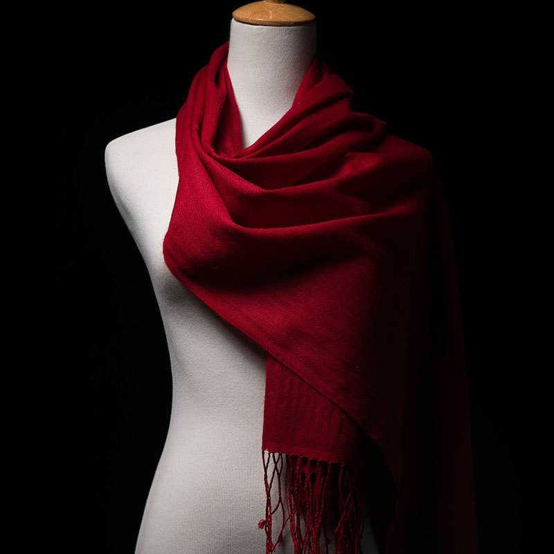 Xuya Scarf Women&#039;s Autumn and Winter Scarf Shawl Dual-Use Women&#039;s Spring and Autumn Thin Fashion Warm Cashmere Scarves