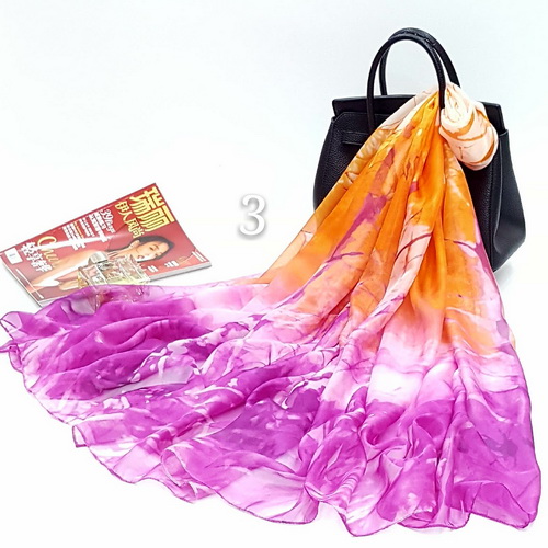 Spot Chiffon printing scarves Scarf Shawl color matching Bohemian popular manufacturers wholesale