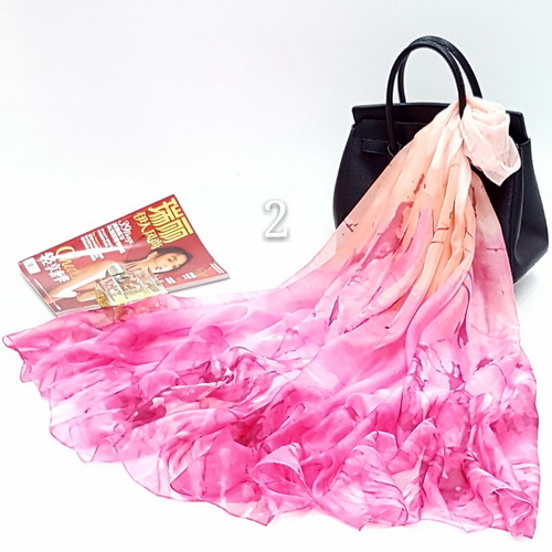 Spot Chiffon printing scarves Scarf Shawl color matching Bohemian popular manufacturers wholesale