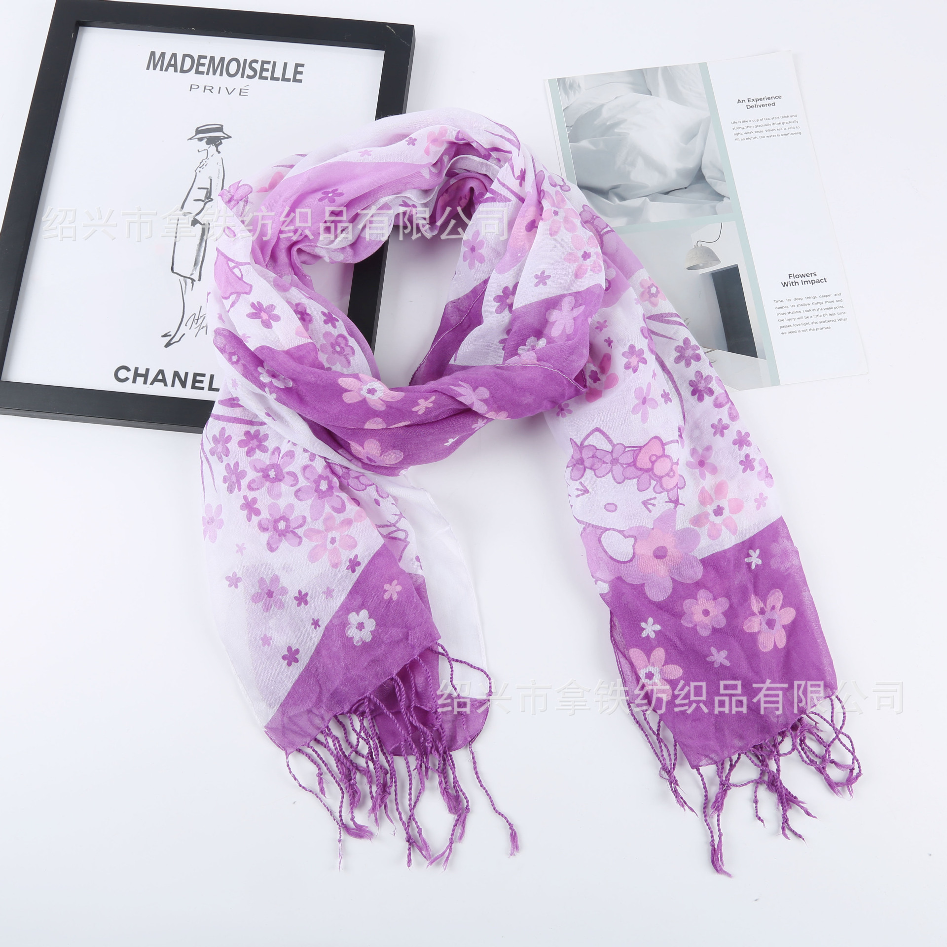 Trade Bali Yarn Scarf Scarf Printed Chiffon Beach Towel Rayon Tassel Beach Towel Summer Scarf Chiffon Scarves