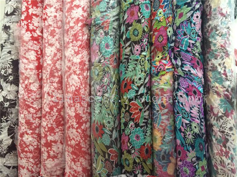 Chiffon scarves jewelry hand printing hot stamping fabric clothes DIY materials scarf fabrics fabric accessories