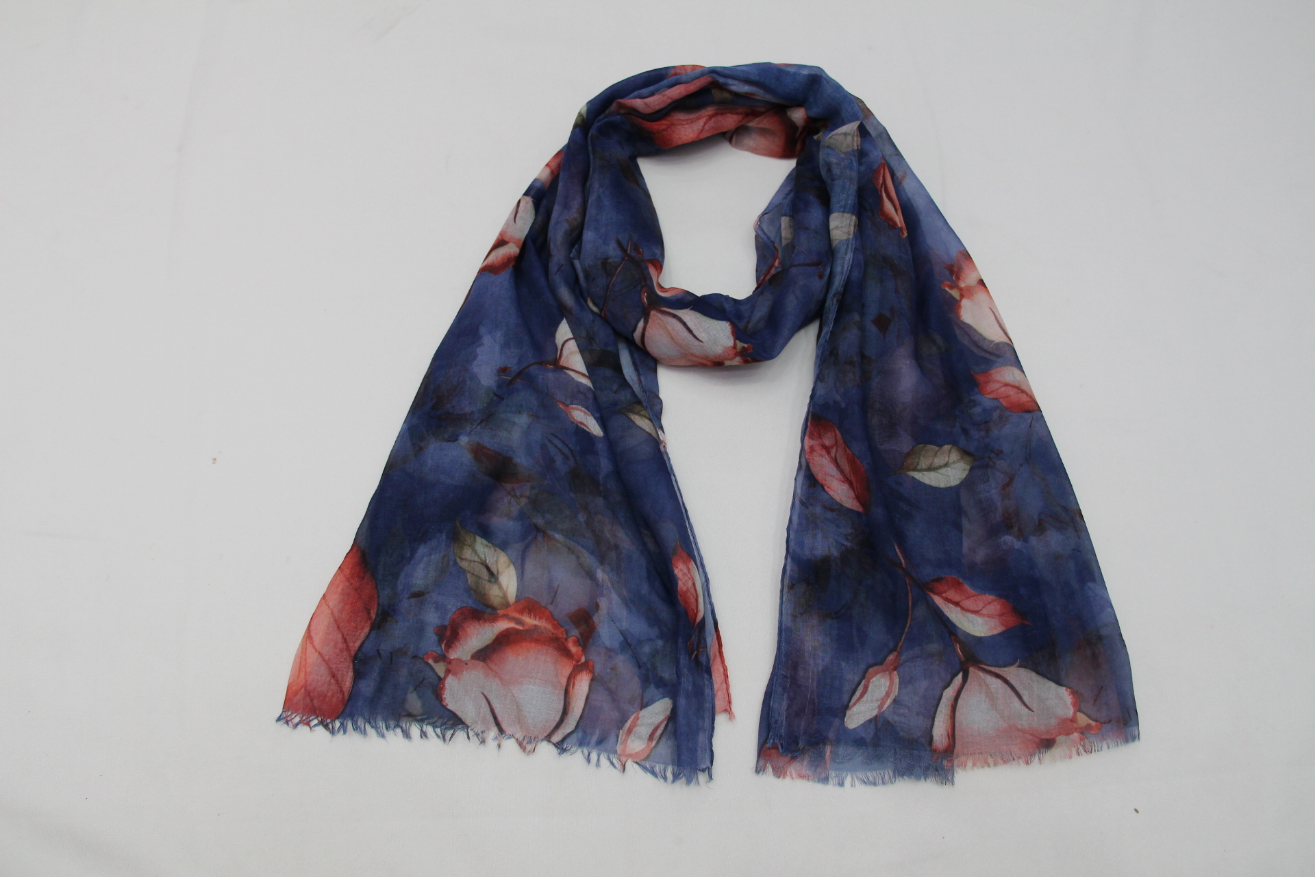 New Bohemian Color Printed Scarf Travel Photo Scarf Retro Cotton and Linen Long Scarves Shawl Female