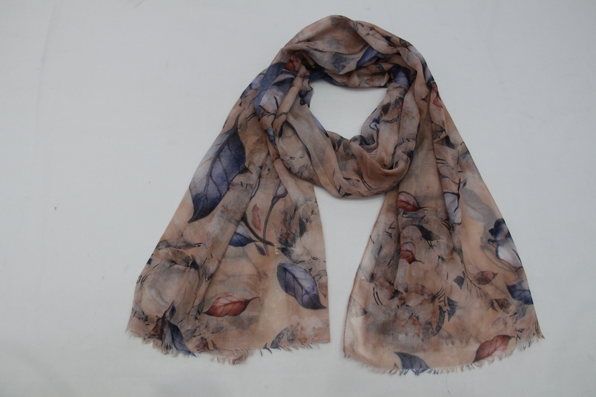 New Bohemian Color Printed Scarf Travel Photo Scarf Retro Cotton and Linen Long Scarves Shawl Female