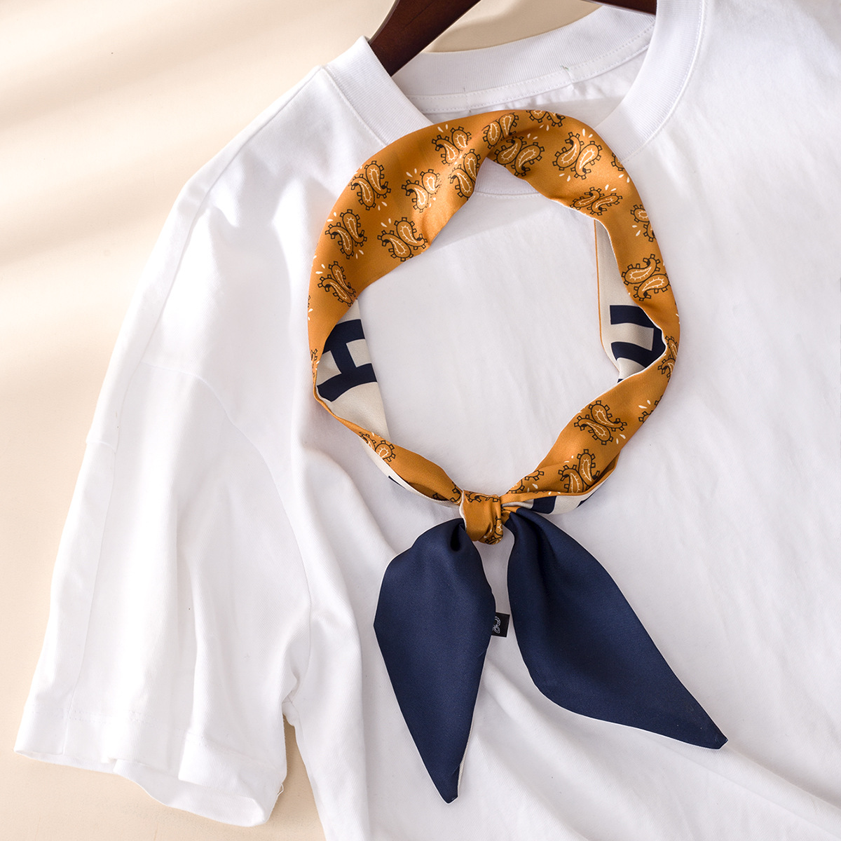 Ribbon Scarves Scarf Hair Band Ribbon Handbag Handle Wrap Thin Small Scarf Headscarf Hair Accessories Hair Generation