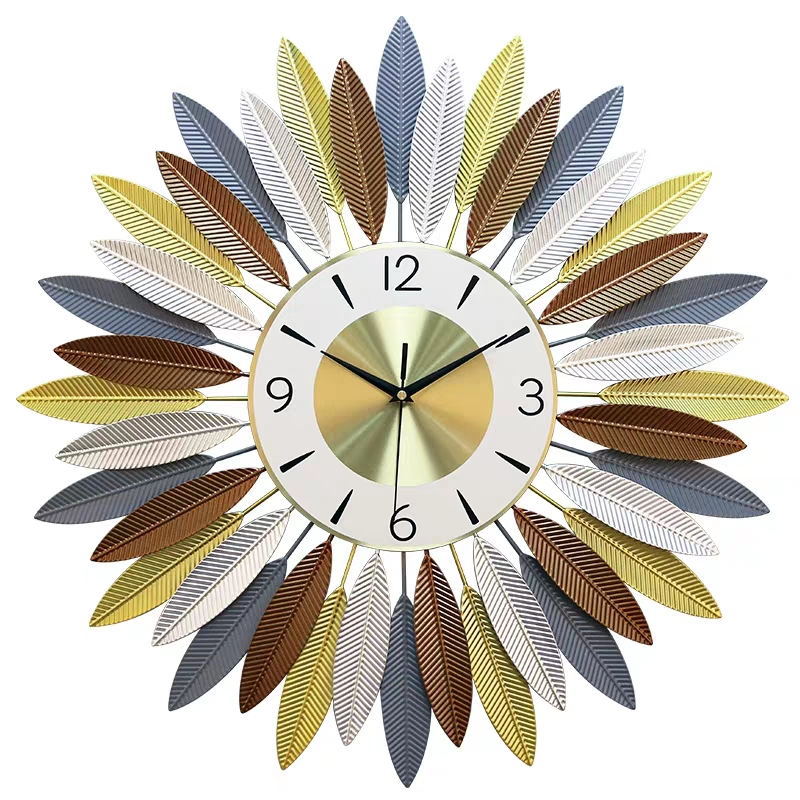 American Clock Wall Clock Living Room Modern Simple and Light Luxury Clock Creative Home Fashion Pocket Watch Atmospheric Nordic Wall Clock