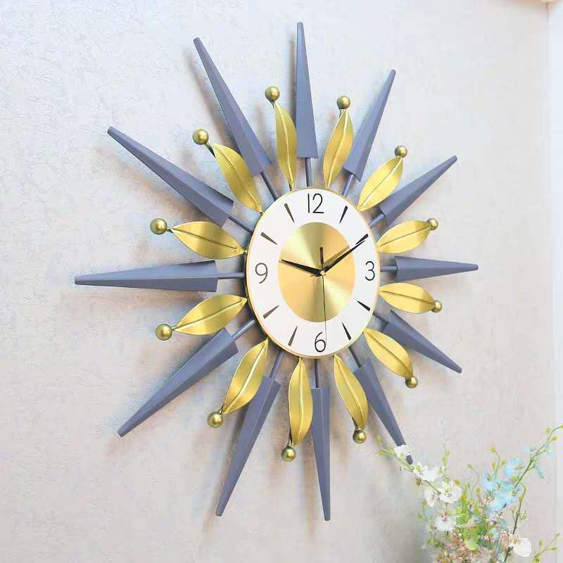 Clock Wall Clock Living Room Home Modern Nordic Style Clock Creative Simple Fashion Clock Mute Modern Atmosphere Pocket Watch