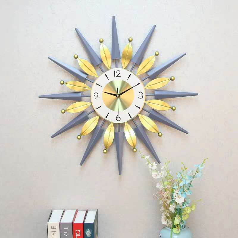 Clock Wall Clock Living Room Home Modern Nordic Style Clock Creative Simple Fashion Clock Mute Modern Atmosphere Pocket Watch