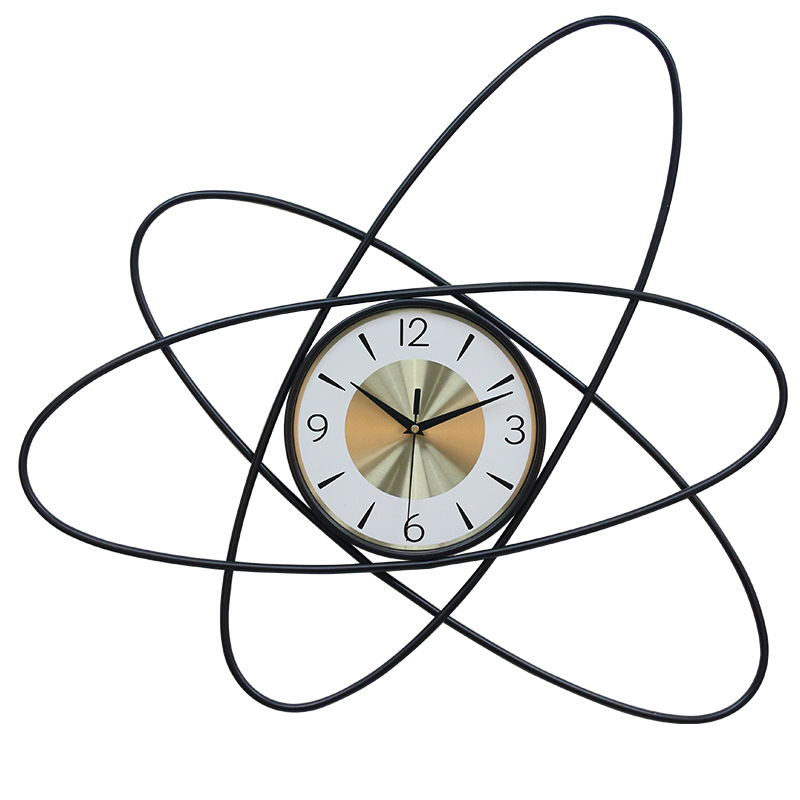 American Clock Wall Clock Living Room Modern Simple and Light Luxury Clock Creative Home Fashion Pocket Watch Atmospheric Nordic Wall Clock