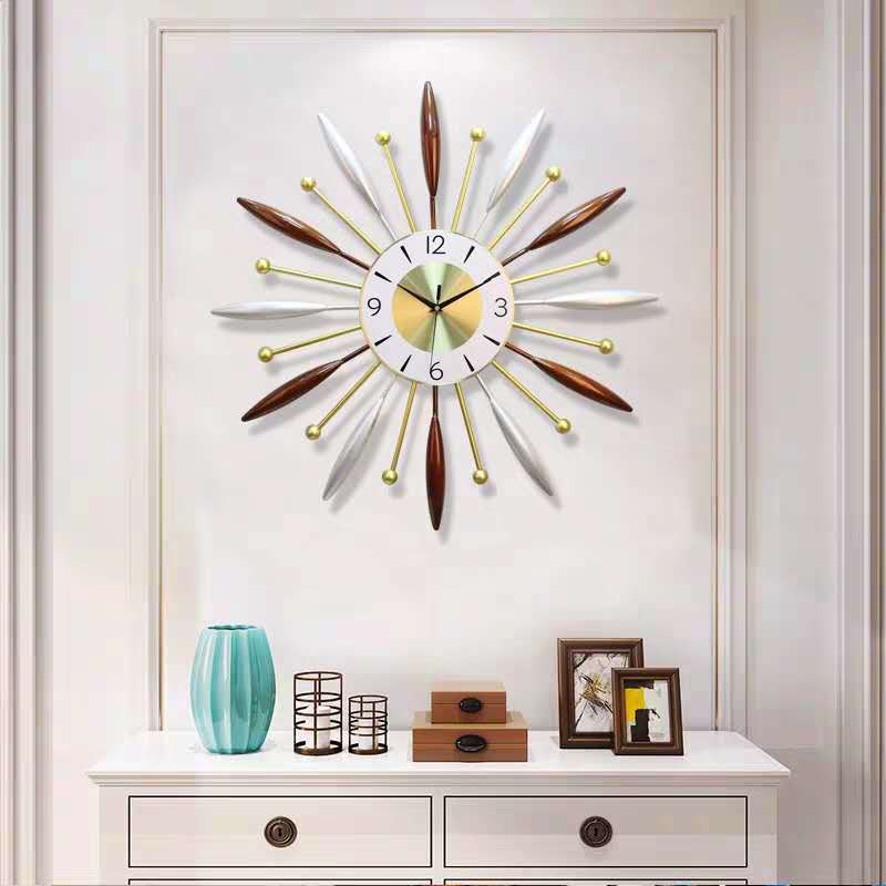 Yihong Living Room Modern Wall Clock Home Personality Atmosphere Pocket Watch Fashion Nordic Clock Minimalist Creative Noiseless Clock