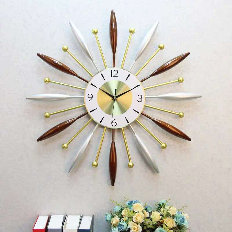 Yihong Living Room Modern Wall Clock Home Personality Atmosphere Pocket Watch Fashion Nordic Clock Minimalist Creative Noiseless Clock