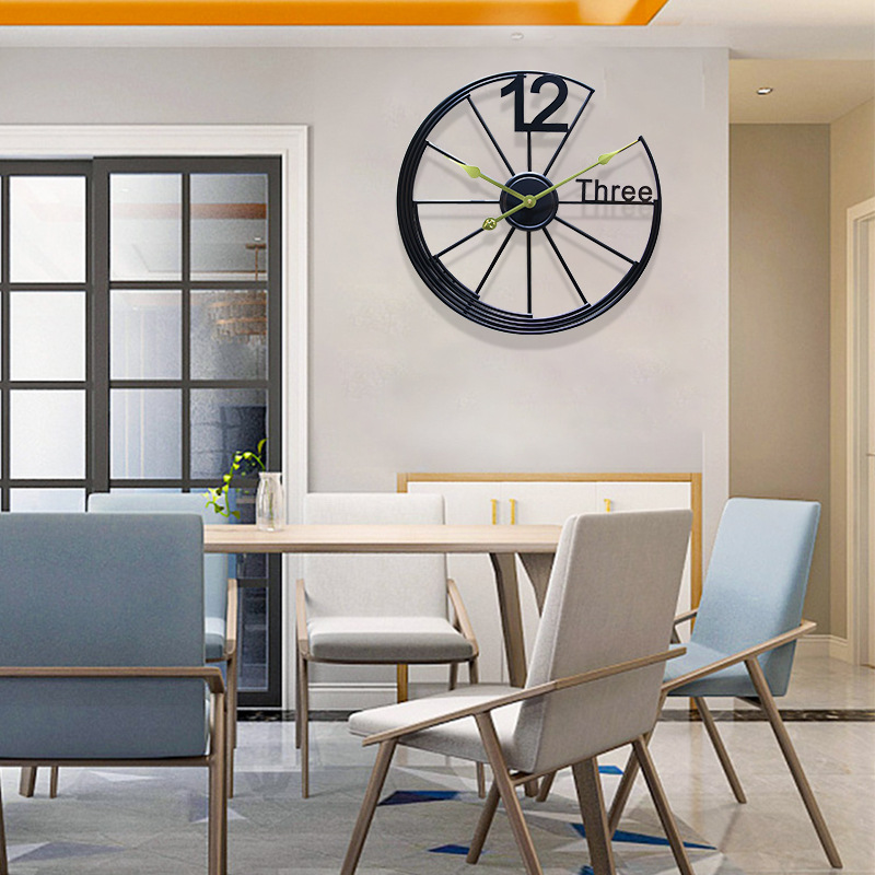 American Clock Wall Clock Living Room Modern Minimalist Clock Creative Home Fashion Pocket Watch Atmospheric Nordic Wall Clock