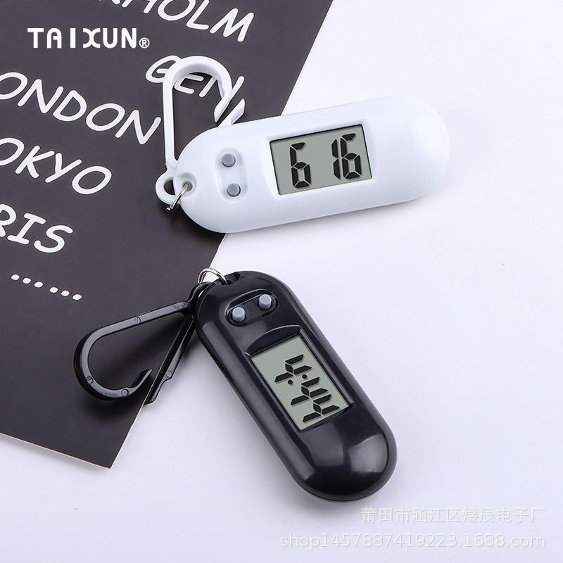 Electronic and Women Small Pocket Watch Electronic Watch Keychain Backpack Pocket Watch Popular Electronic Watch