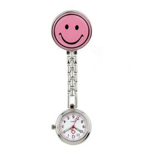 Nurse&#039;s Watch Candy-Colored Smiling Face Epoxy Nurse&#039;s Watch Exquisite Medical Pocket Watch Watch Pocket Watch for Health School Exam