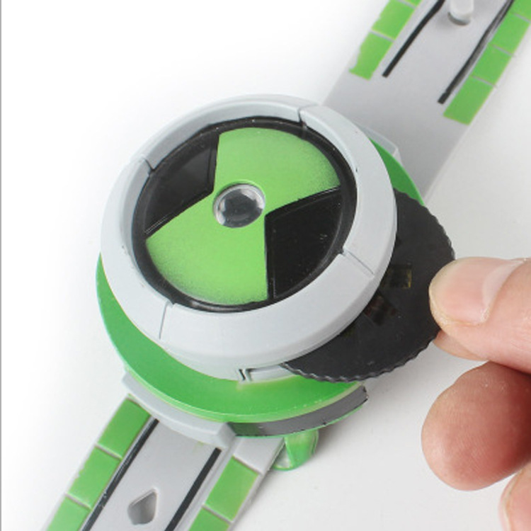 Hacker Earth Defender Ben10 Projection Watch Children Cartoon Glow Watch