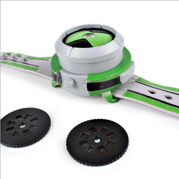 Hacker Earth Defender Ben10 Projection Watch Children Cartoon Glow Watch