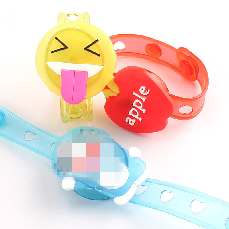 Bracelet Cartoon Creative Watch Flash Children&#039;s Gift Small Toy Stall Supply WeChat QR Code Scanning Gift Glow Watch