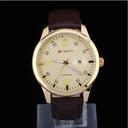 CURREN the Black Dial Leather watch men&#039;s outdoor calendar, luminous