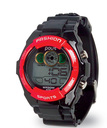 POLI men&#039;s waterproof watch electronic watch with luminous dial three rings