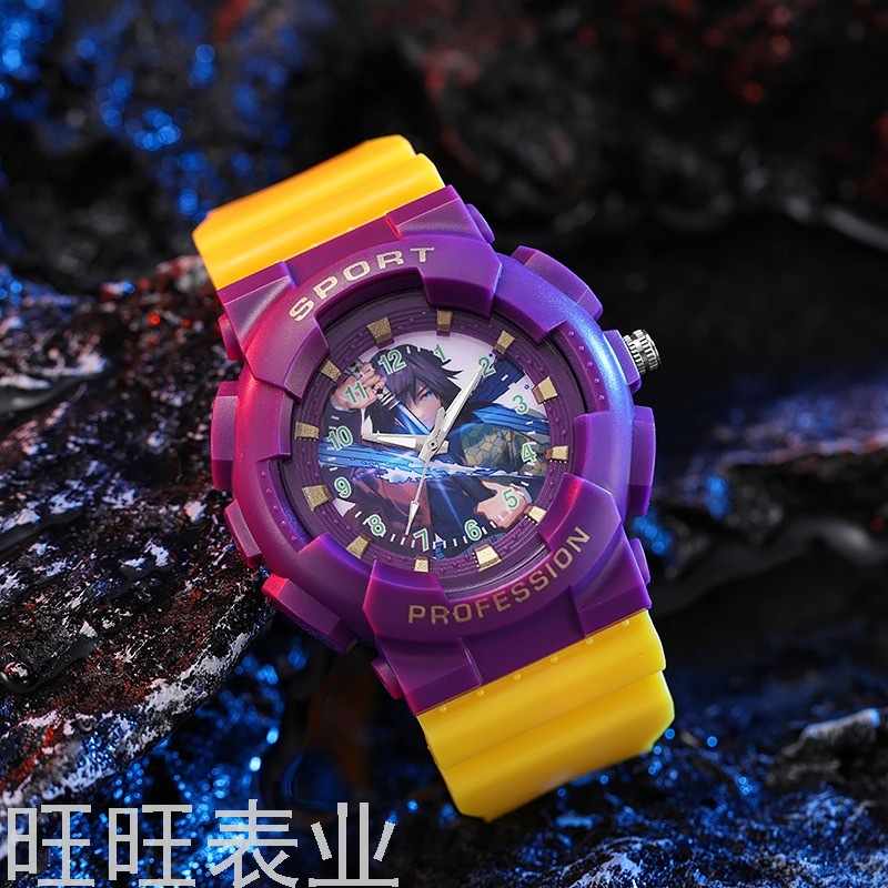Best-Seller  Unicorn Korean Style Simple Silicone Electronic Quartz Watch Girls&#039; Waterproof Watch Wholesale