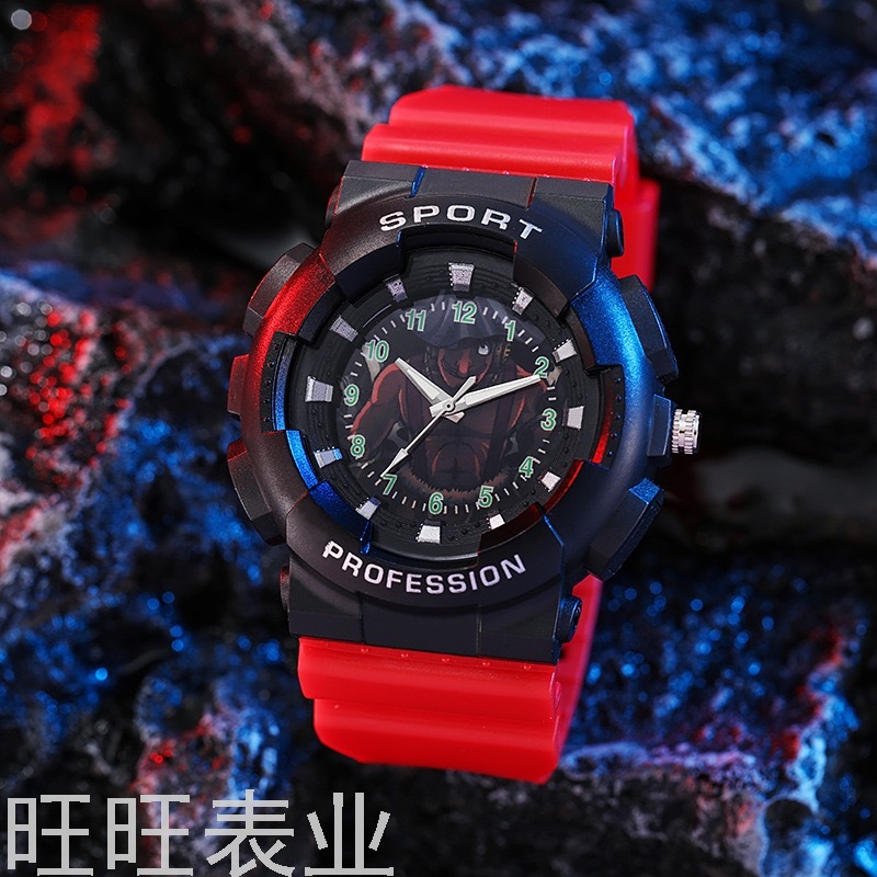 Best-Seller  Unicorn Korean Style Simple Silicone Electronic Quartz Watch Girls&#039; Waterproof Watch Wholesale