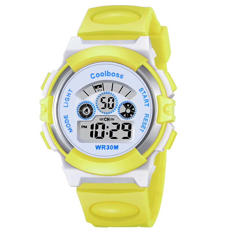 Factory Direct Sales Sports Watch Children Waterproof Watch Luminous Student&#039;s Watch Multifunctional Fashion Watch