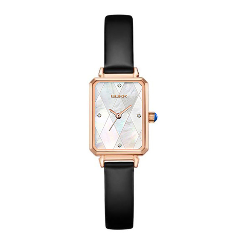 Burr Small Green Watch Kuaishou Tik Tok Audio Network Red Good Things Selected Live Wholesale Niche Square Waterproof Watch for Women