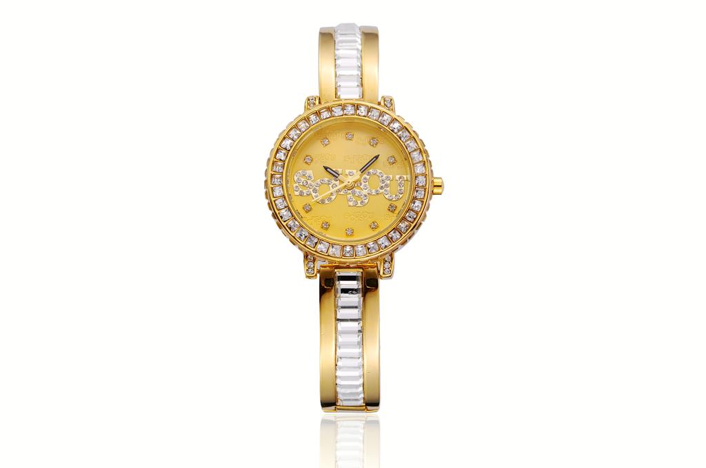 Royal shield 2018 hot style fashionable quartz alloy watch insert diamond watch sousou fashion watch
