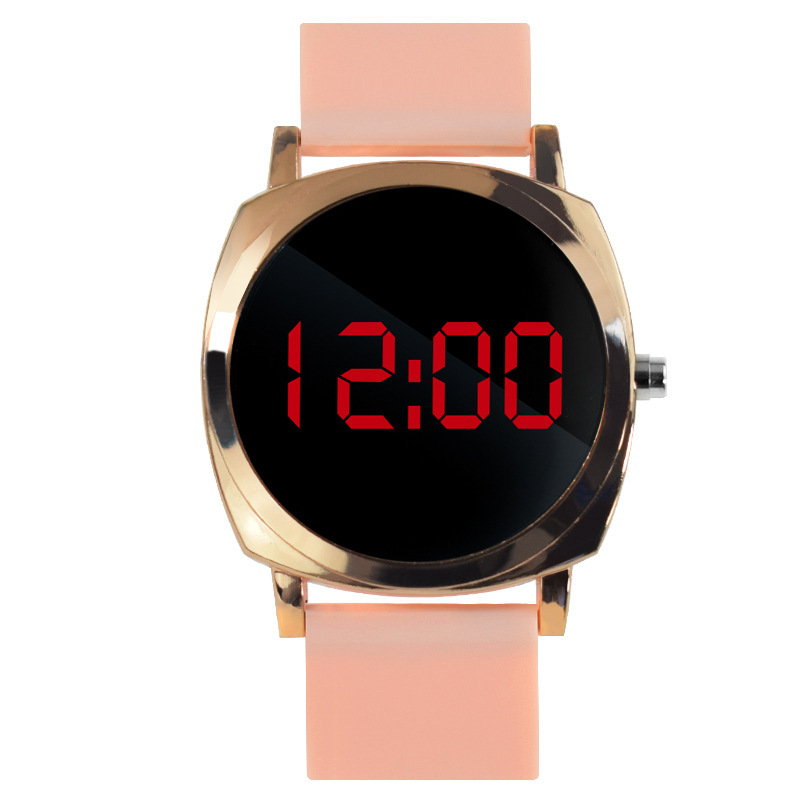2021 Foreign Trade Popular Style Watch Female Student Children&#039;s Alloy Watch Korean Style Simple and Casual LED Electronic Watch Sports