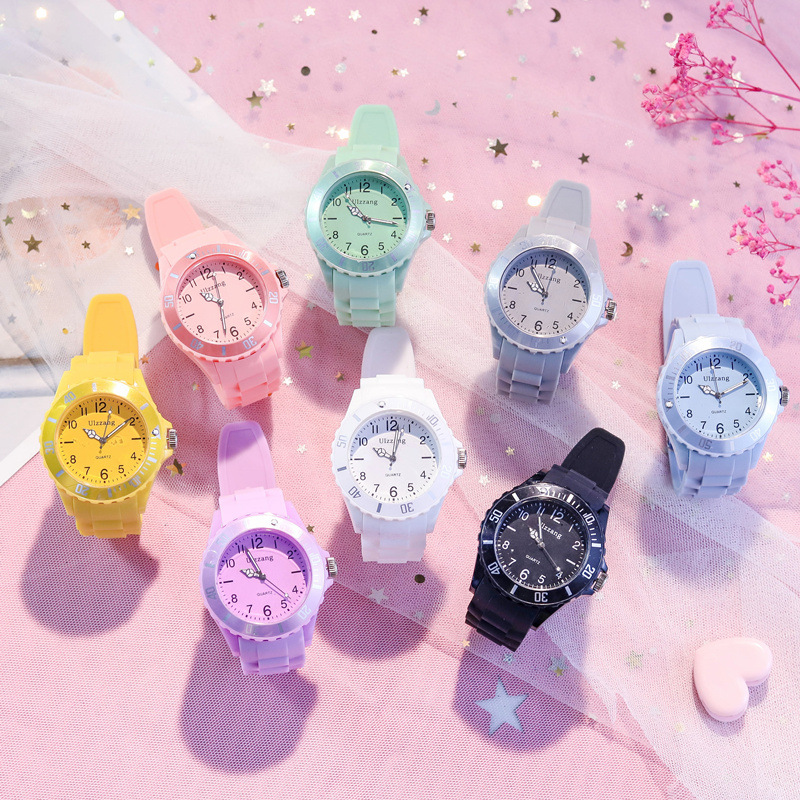 Examination Watch Boys Pointer Digital Drop-Resistant Waterproof Luminous Simplicity Cartoon Cartoon Watch
