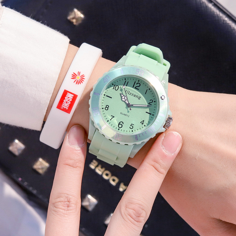 Examination Watch Boys Pointer Digital Drop-Resistant Waterproof Luminous Simplicity Cartoon Cartoon Watch