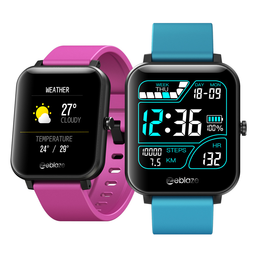 Zeblaze GTS Smart Watch Dual Frequency Bluetooth Calling Heart Rate Blood Bluetooth Watch