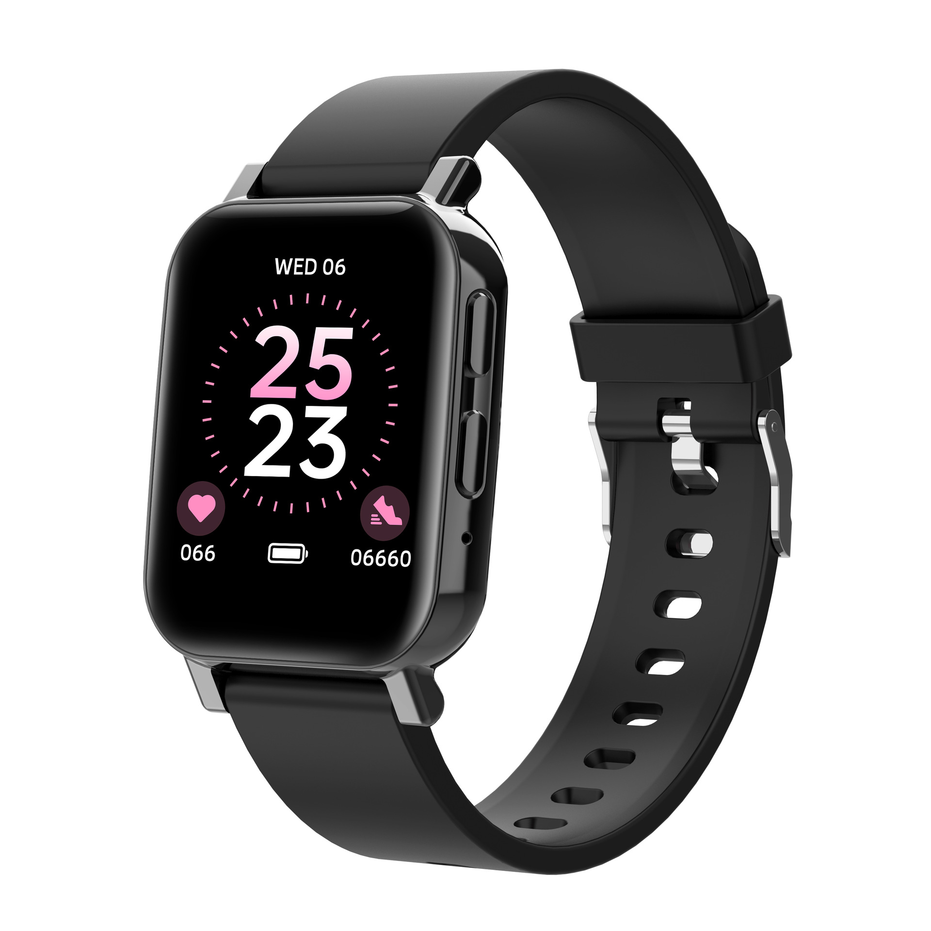 Cross-Border New Arrival Large Screen Smart Bracelet Can Measure Heart Rate Blood Pressure Health Bluetooth Watch