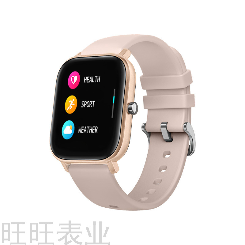 P8 Smart Watch Heart Rate Blood Pressure Monitoring 1.4 Inch HD Full Touch Screen Multi-Motion Custom Dial