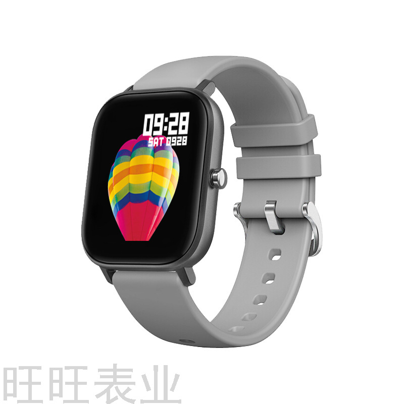 P8 Smart Watch Heart Rate Blood Pressure Monitoring 1.4 Inch HD Full Touch Screen Multi-Motion Custom Dial