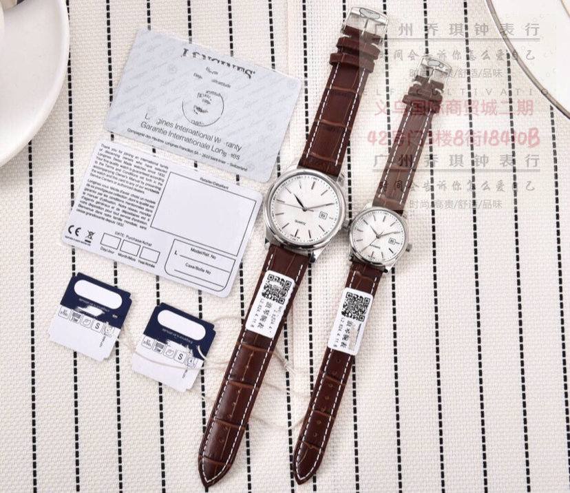 Men&#039;s and Women&#039;s High-End Couple Watches Imported Japanese Quartz Movement Sapphire Super Mirror Stainless Steel Watch Case