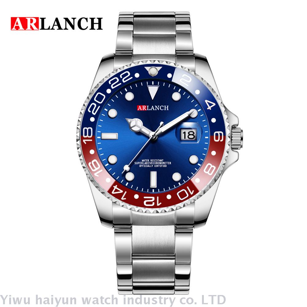 OEM Luxury Rotating Automatic Diver Mens Stainless Steel Watch