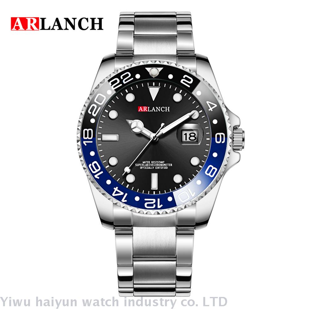 OEM Luxury Rotating Automatic Diver Mens Stainless Steel Watch